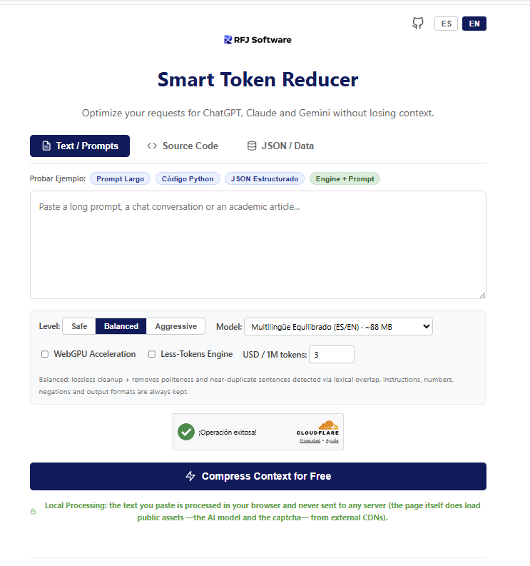 Less Tokens